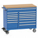 Mod Drwr Cab 48 H 14 Drwr Bright Blue