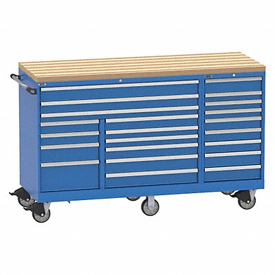 Mod Drwr Cab 48 H 21 Drwr Bright Blue