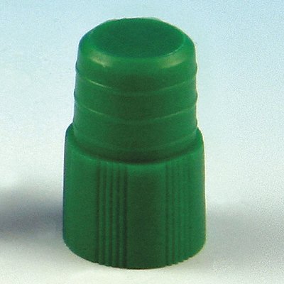 Cap 12 mm Dia Green PK1000