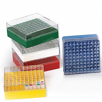 Cryogenic Vial Storage Box White PK5