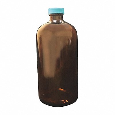 Bottle 94 mm H Amber 38 mm Dia PK24