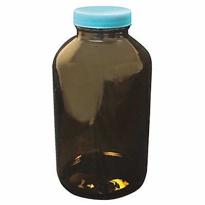 Bottle 94 mm H Amber 53 mm Dia PK24