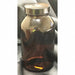 Bottle 168 mm H Amber 74 mm Dia PK12