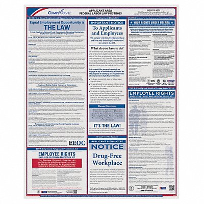 Federal Applicant Area Poster English