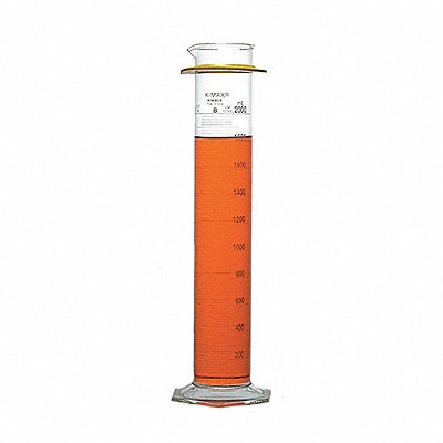 Graduated Cylinder 2 L 64.8 mm Dia PK2