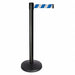 Barrier Post Blue/White Striped Belt