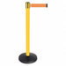 Barrier Post Orange Belt Yellow Post