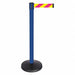 Barrier Post Blue Post Magenta/Yllw Belt