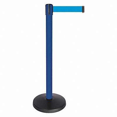 Barrier Post Blue Post Light Blue Belt