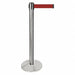 Barrier Post Silver Post Maroon Belt