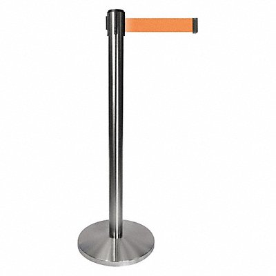 Barrier Post Gray Post Orange Belt