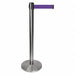 Barrier Post Gray Post Purple Belt