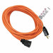 Lock Ext Cord 25ft 16Ga 13A SJTW Orange