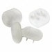 Outlet Safety Cap Plastic Clear PK10