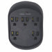 Surge Plug Adapter Blk 5-15P 1875W