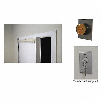 Door Alarm Kit LH For 42 to 48 W Doors