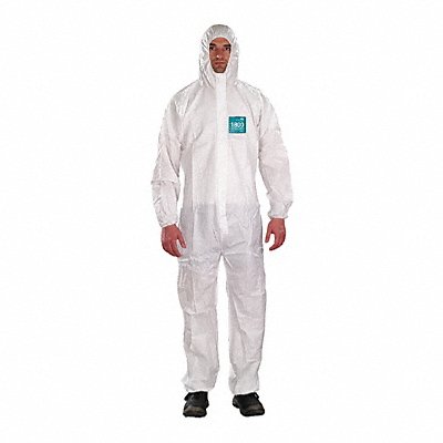 Coveralls S Wht Film Lam PK25