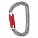 Carabiner Gray Twist-Lock Type 4-1/2 L