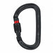 Carabiner Black Screw-Lock Type 1 Gate