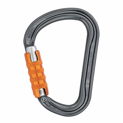 Carabiner Gray 1-3/16 Opening