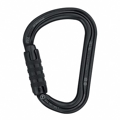 Carabiner Black 1-3/16 Opening