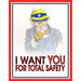 Safety Poster 12 in x 16 in Paper