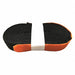 Cinch Strap Black/Orange 1 W PK50