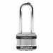 Keyed Padlock 15/16 in Rectangle Silver