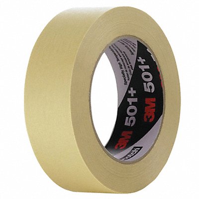 Masking Tape 1/2 W 60 yd L Tan PK72