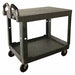 Utility Cart 500 lb Flush Gray PP