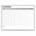 Planning Board Dry-Erase Board 36-1/2 H