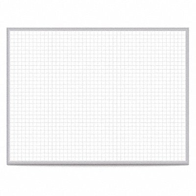 Dry Erase Board Magnetic Steel 72-1/2 W