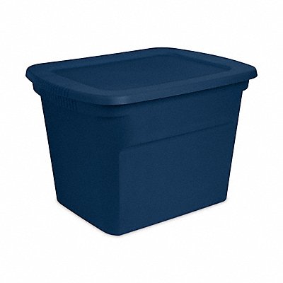 Storage Tote Blue Polypropylene