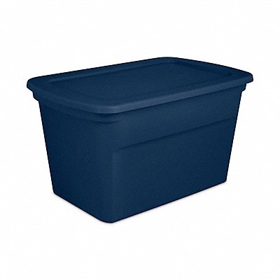 Storage Tote Blue Polypropylene