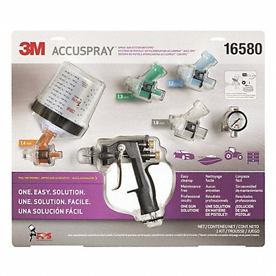 Spray Gun Kit Cup Capacity 20.3 oz.