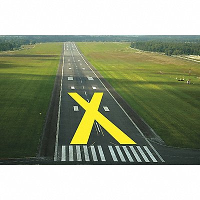 Runway Closure Marker Yellow 360 H