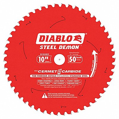 Circular Saw Blade 10 in Blade 50 Teeth