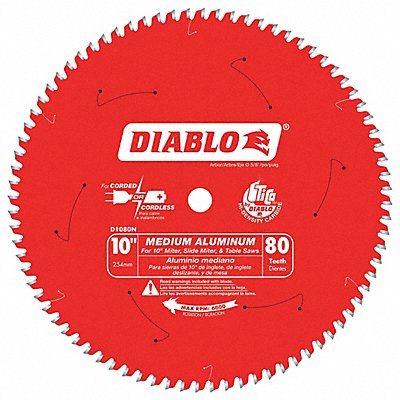 Circular Saw Blade 10 in Blade 80 Teeth