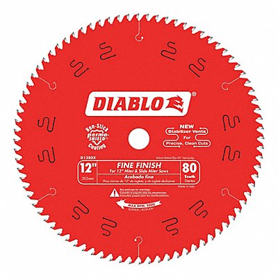 Circular Saw Blade 12 in Blade 80 Teeth