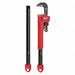 Pipe Wrench Ergonomic Serrated 24 