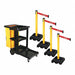 Barrier Systems Post Yellow 10 ft Belt