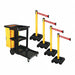 Barrier Systems Post Yellow 9 ft Belt