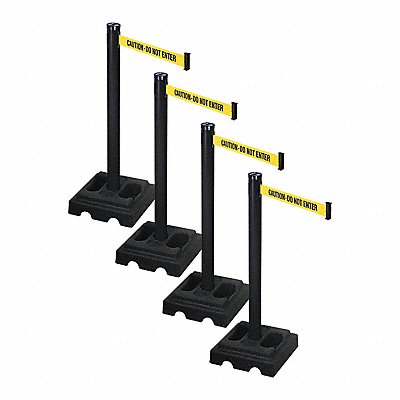 Barrier Systems Post Black 10 ft Belt