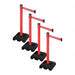 Barrier Systems Post Red 10 ft Belt