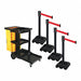 Barrier Systems Post Black 15 ft Belt