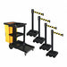 Barrier Systems Post Black 15 ft Belt