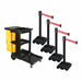 Barrier Systems Post Black 15 ft Belt