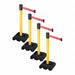 Barrier Systems Post Yellow 15 ft Belt