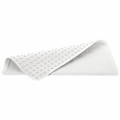 Bath Mat 28 L 16 W White PK12