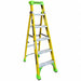 Stepladder Fiberglass 375 lb IAA 6 ft.